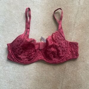 Red Lace Bra